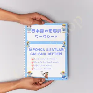 Japonca Sıfatlar Çalışma Defteri