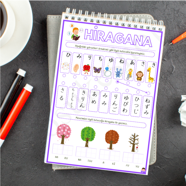 Çocuklar İçin Hiragana - Görsel 3